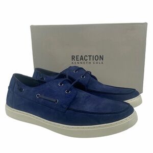 Kenneth Cole Reaction Navy Indy Boat Shoes